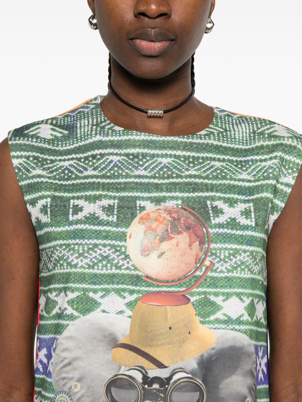 THE ARTISTYLIST Dresses MultiColour ELEPHANTSCUBADRESSMLT (The Artistylist / ワンピース・ドレス・オールインワン ) | The Artistylist (ジ アートスタイリスト)(2)