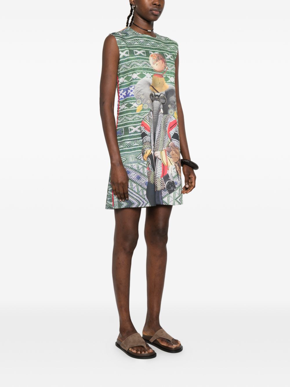 THE ARTISTYLIST Dresses MultiColour ELEPHANTSCUBADRESSMLT (The Artistylist / ワンピース・ドレス・オールインワン ) | The Artistylist (ジ アートスタイリスト)(4)