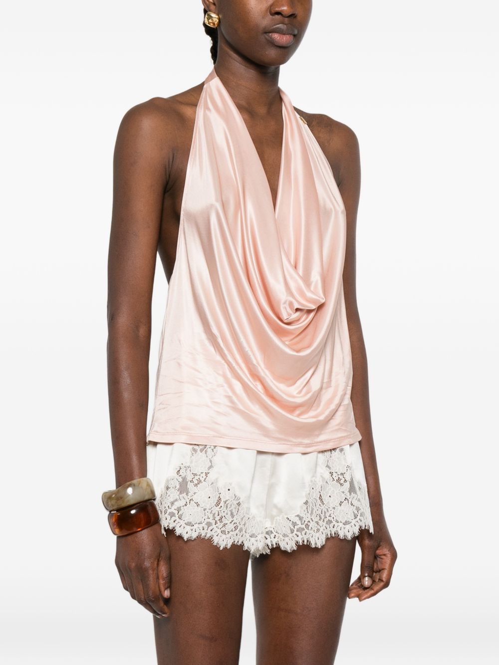 Elisabetta Franchi Top Natural CN00863E2EA1 (Elisabetta Franchi / Tシャツ・カットソー ) | Elisabetta Franchi (エリザベッタ フランキ)(2)