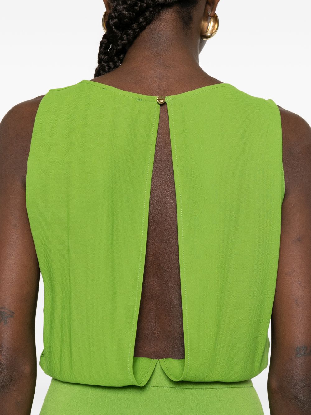 Elisabetta Franchi Dresses Green AB91561E2EV3 (Elisabetta Franchi / ワンピース・ドレス・オールインワン ) | Elisabetta Franchi (エリザベッタ フランキ)(2)