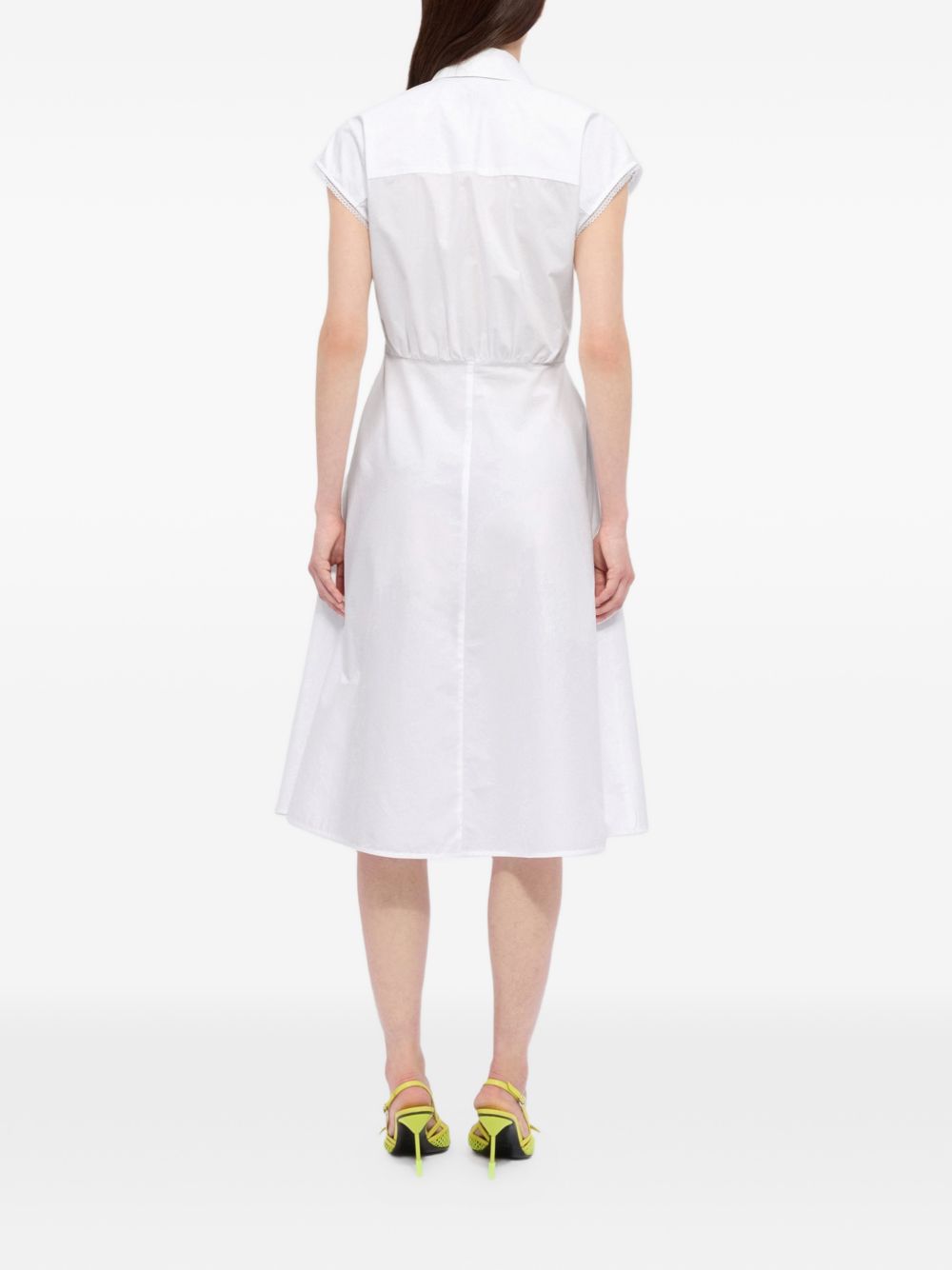 MSGM Dresses White 4041MDA23X26711201 (MSGM / ワンピース・ドレス・オールインワン ) | MSGM (エムエスジーエム)(4)