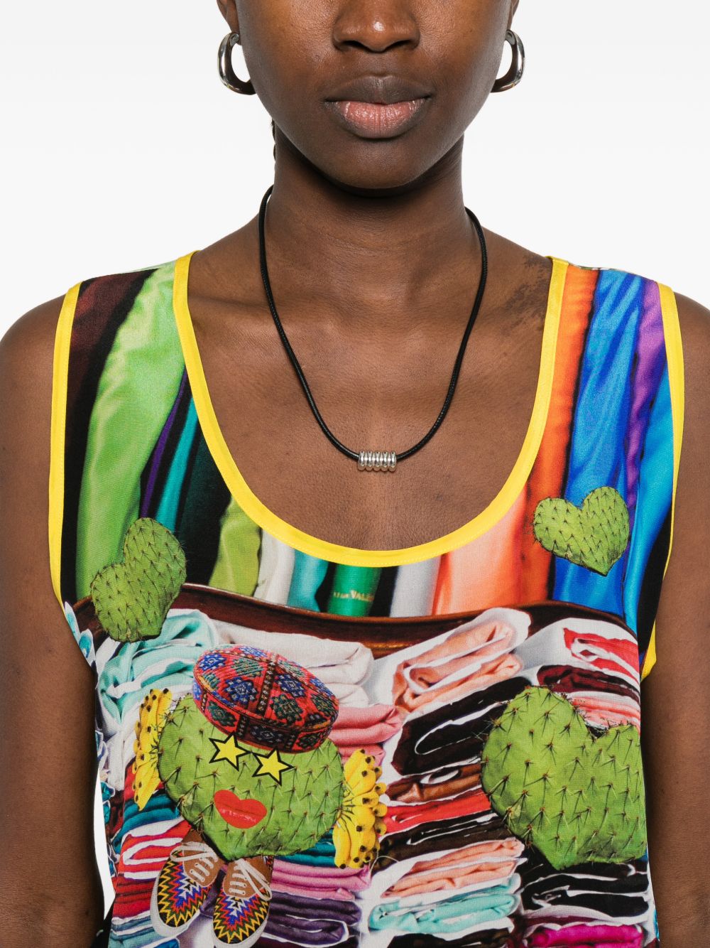 THE ARTISTYLIST Top MultiColour CACTUSTOPMLT (The Artistylist / タンクトップ・キャミソール ) | The Artistylist (ジ アートスタイリスト)(3)