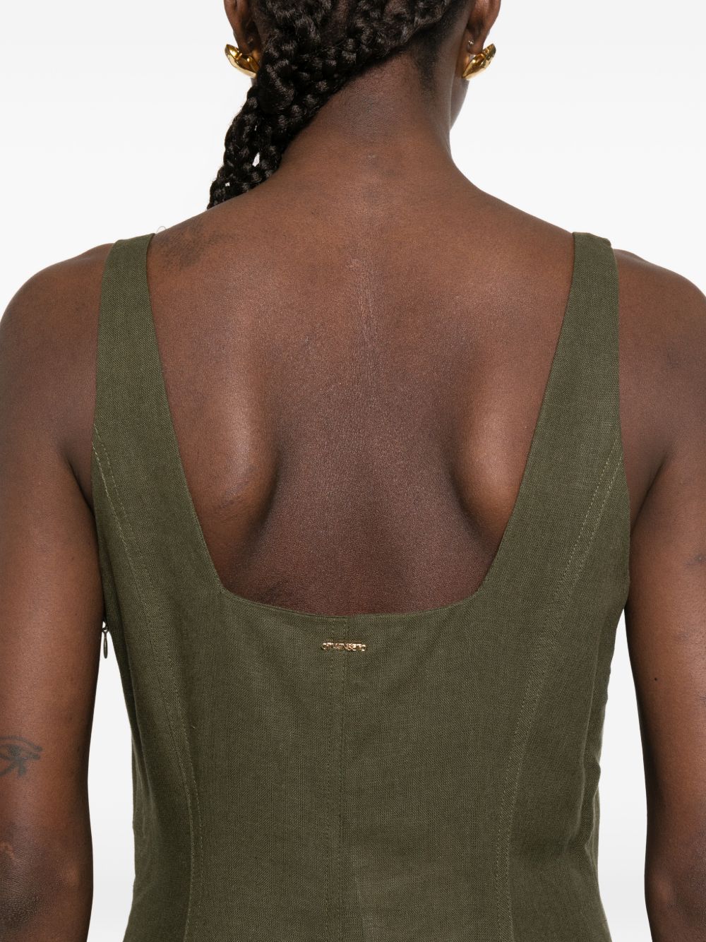 Twin-set Dresses Green 261TF202100228 (TWINSET / ワンピース・ドレス・オールインワン ) | TWINSET (ツインセット)(1)