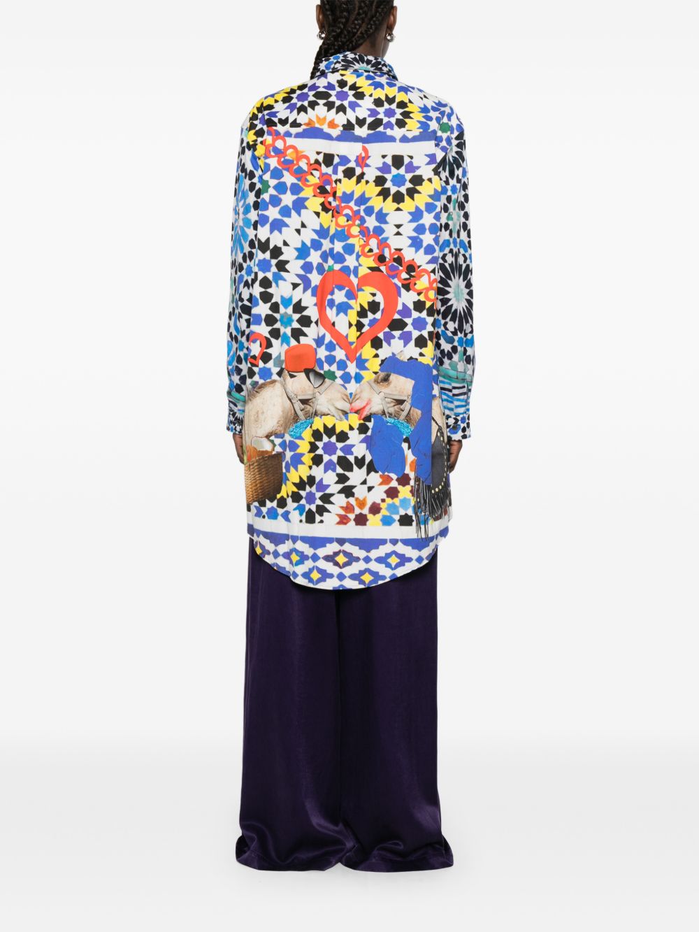 THE ARTISTYLIST Shirts MultiColour PANDASHIRTMLT (The Artistylist / シャツ・ブラウス ) | The Artistylist (ジ アートスタイリスト)(4)