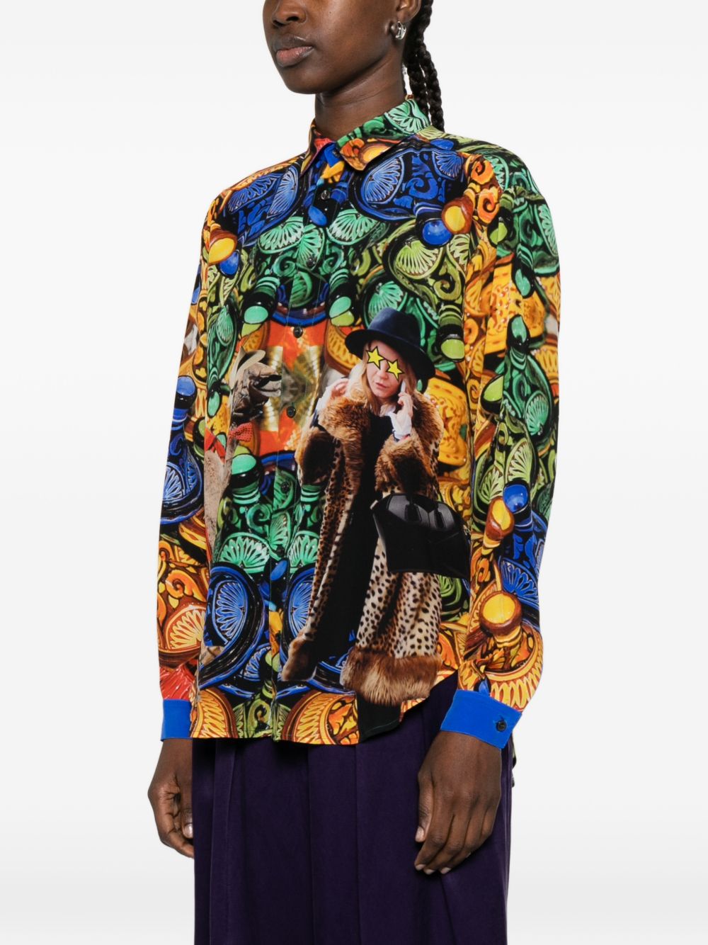 THE ARTISTYLIST Shirts MultiColour CAMELSHIRTMLT (The Artistylist / シャツ・ブラウス ) | The Artistylist (ジ アートスタイリスト)(1)