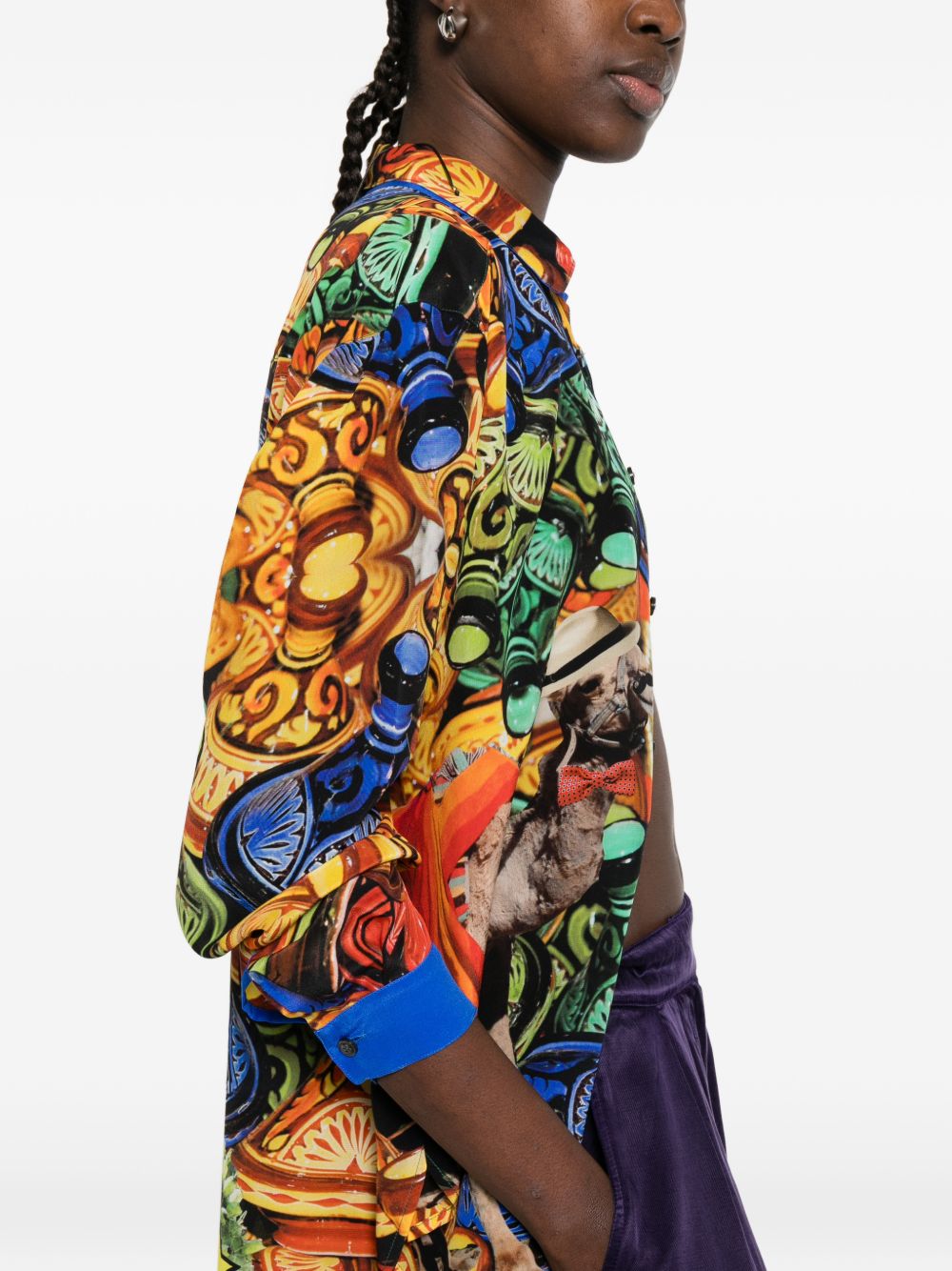 THE ARTISTYLIST Shirts MultiColour CAMELSHIRTMLT (The Artistylist / シャツ・ブラウス ) | The Artistylist (ジ アートスタイリスト)(2)