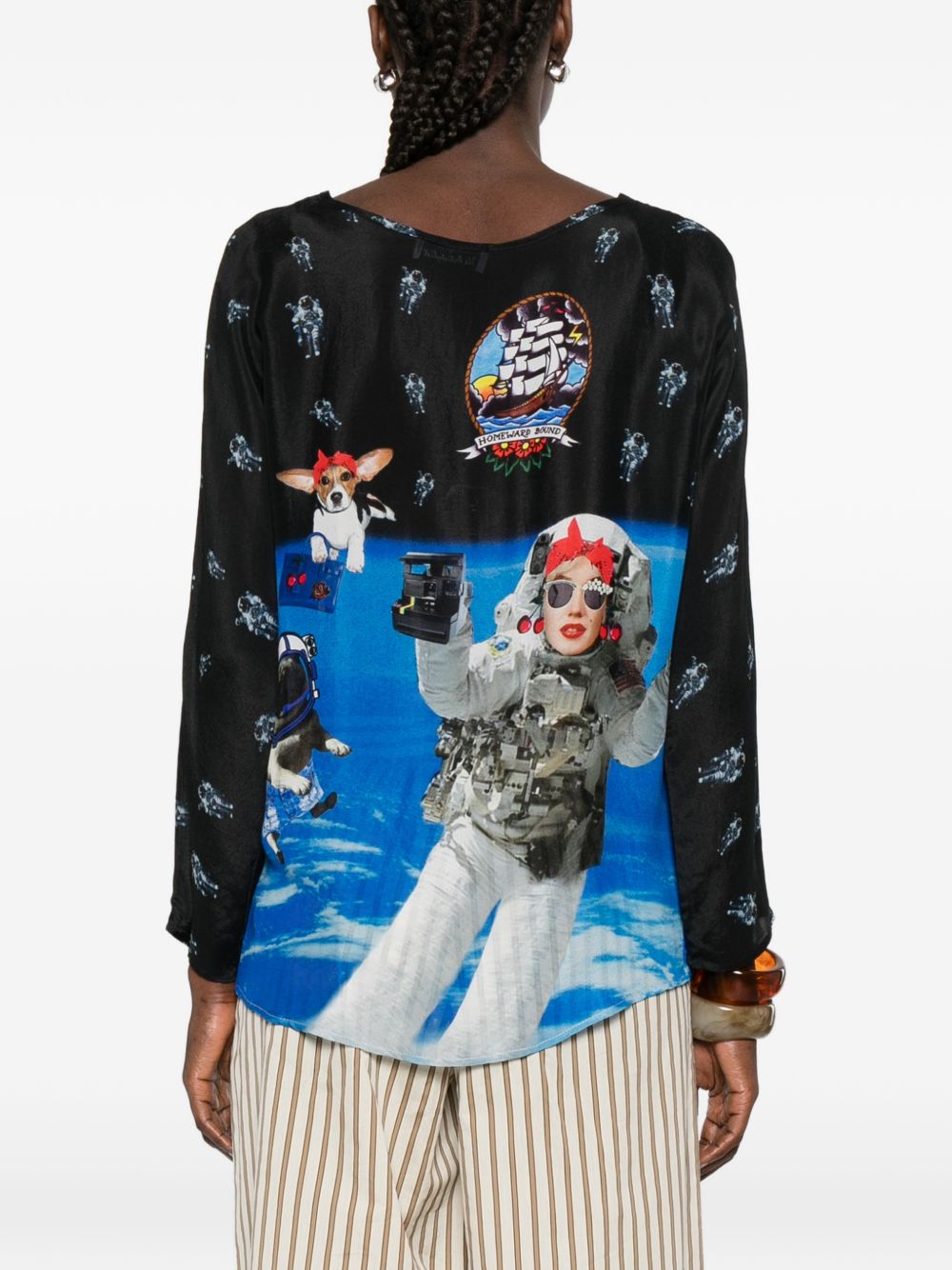 THE ARTISTYLIST Top MultiColour SPACEBLOUSEMLT (The Artistylist / Tシャツ・カットソー ) | The Artistylist (ジ アートスタイリスト)(3)