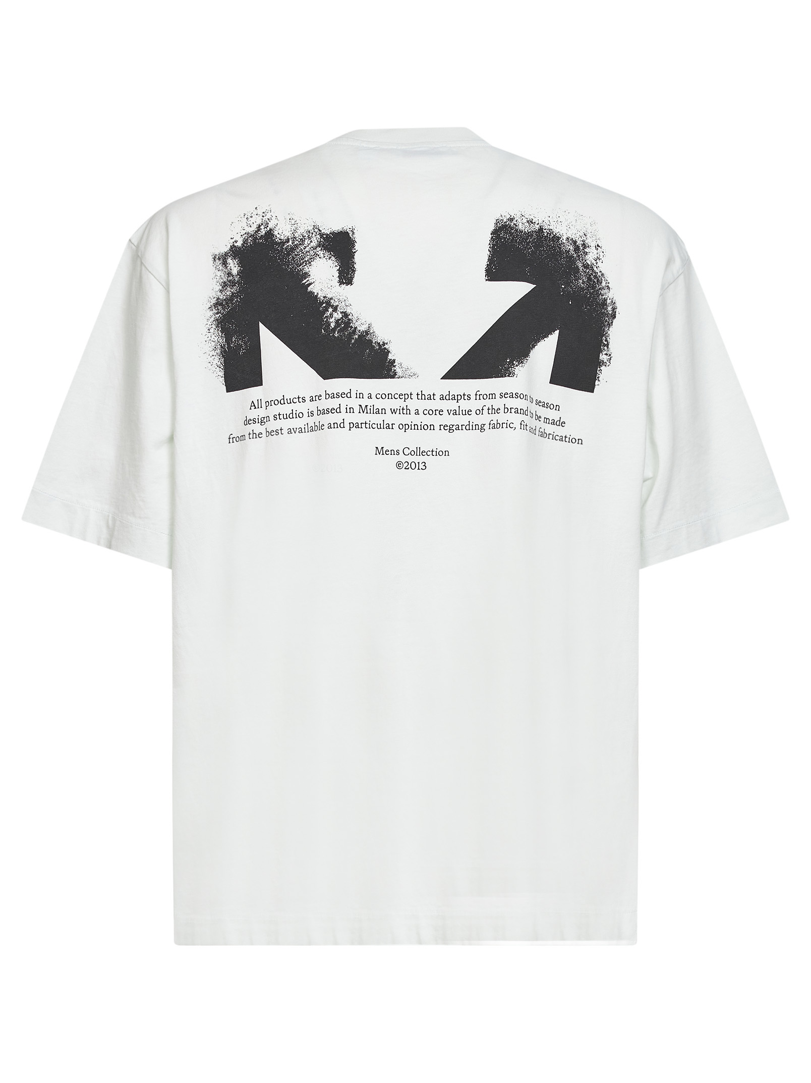 Off White T-shirts and Polos OMAA120S26JER0083032 (Off-White / Tシャツ・カットソー ) | Off-White (オフホワイト)(1)