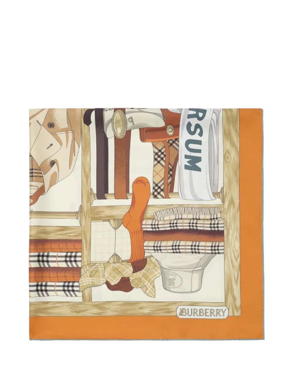 WARDROBE SILK SCARF 8125643C5122 (Burberry / スカーフ・マフラー ) | Burberry (バーバリー)