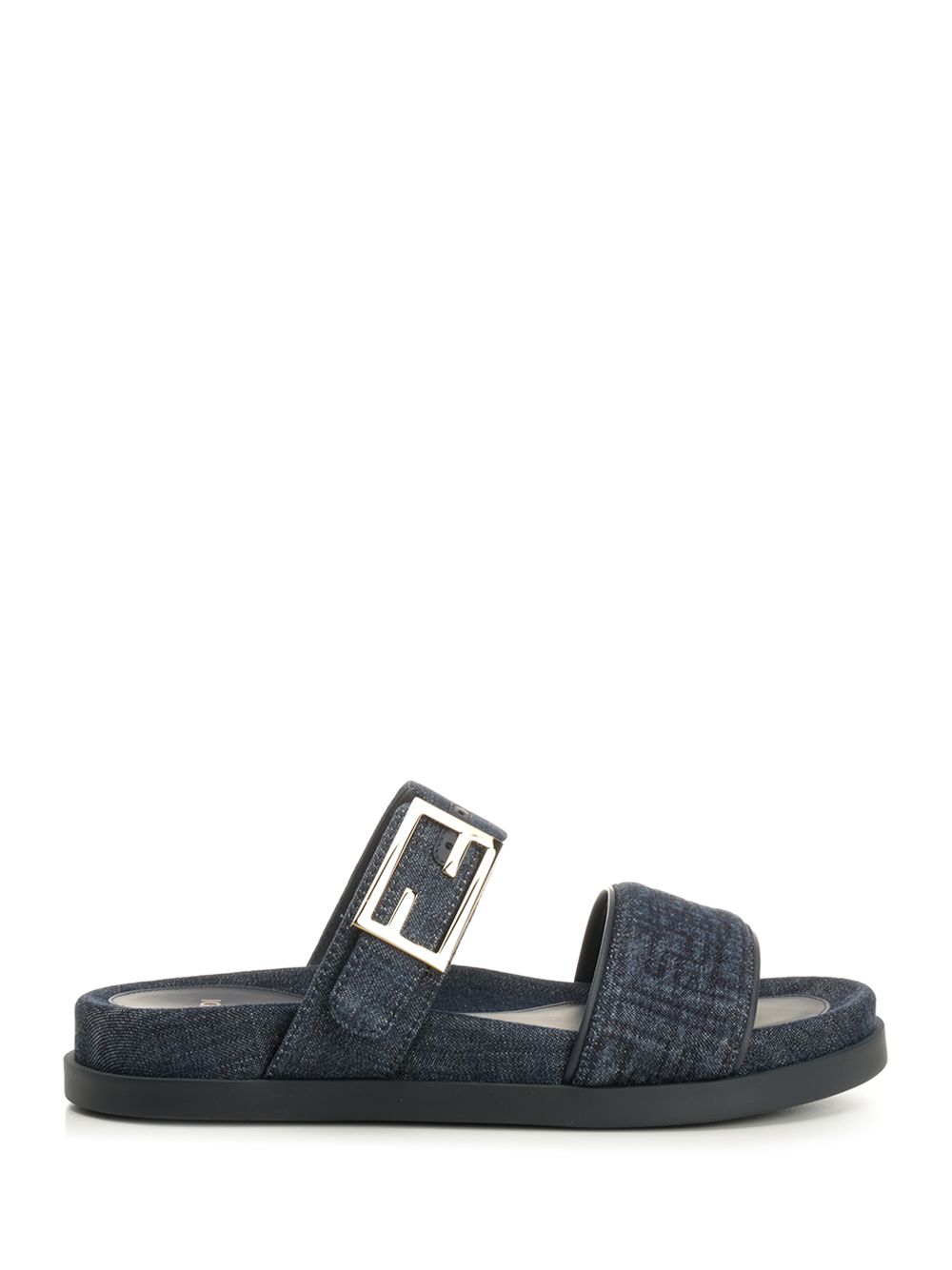 Flat denim slides 8X8710AYFLF18RE (FENDI / サンダル ) | FENDI (フェンディ)