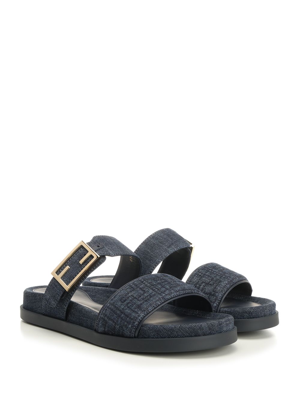 Flat denim slides 8X8710AYFLF18RE (FENDI / サンダル ) | FENDI (フェンディ)(1)