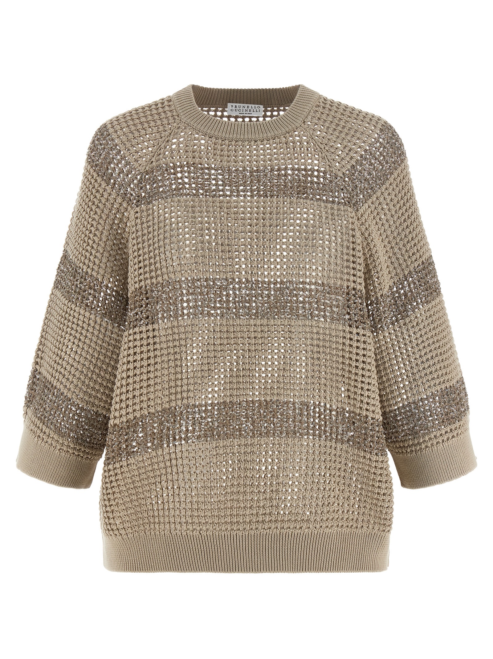 'Dazzling Stripes' sweater M58772800CKH72 (Brunello Cucinelli / ニット・セーター・カーディガン ) | Brunello Cucinelli (ブルネロ・クチネリ)