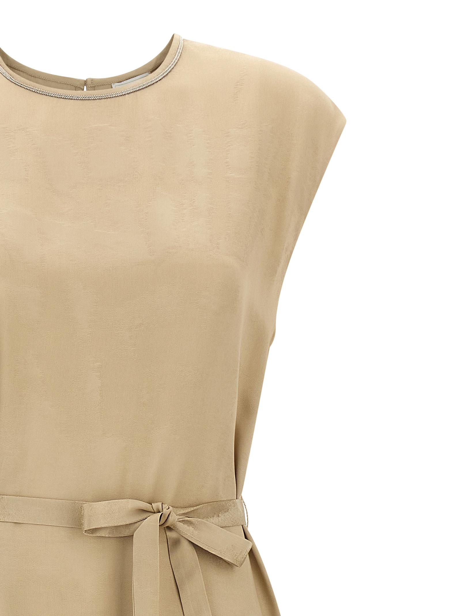 Fluid viscose dress E02498A03704142 (PESERICO / ワンピース・ドレス・オールインワン ) | PESERICO (ペセリコ)(2)