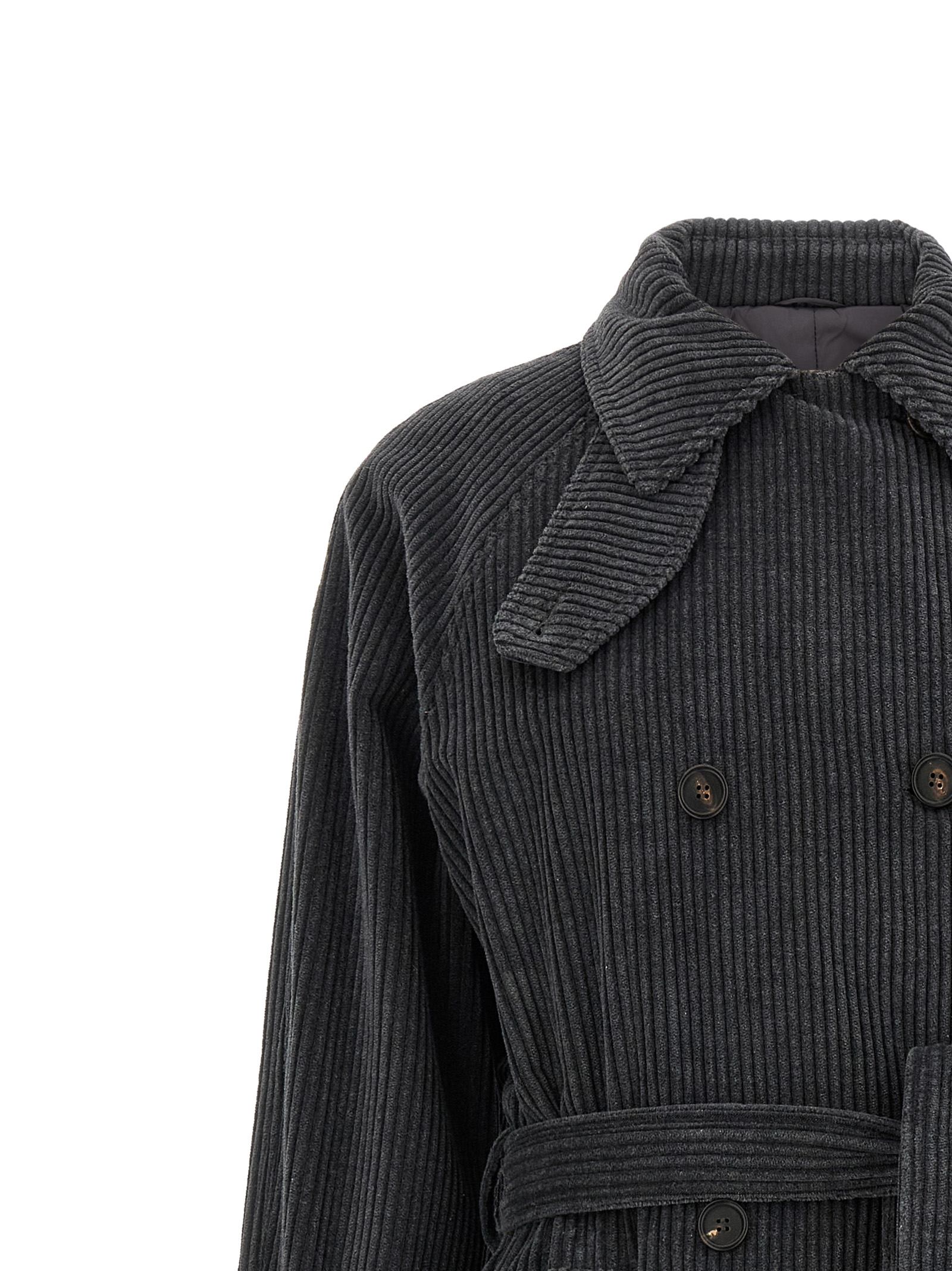 Ribbed velvet trench coat MG5249918C032 (Brunello Cucinelli / コート ) | Brunello Cucinelli (ブルネロ・クチネリ)(2)