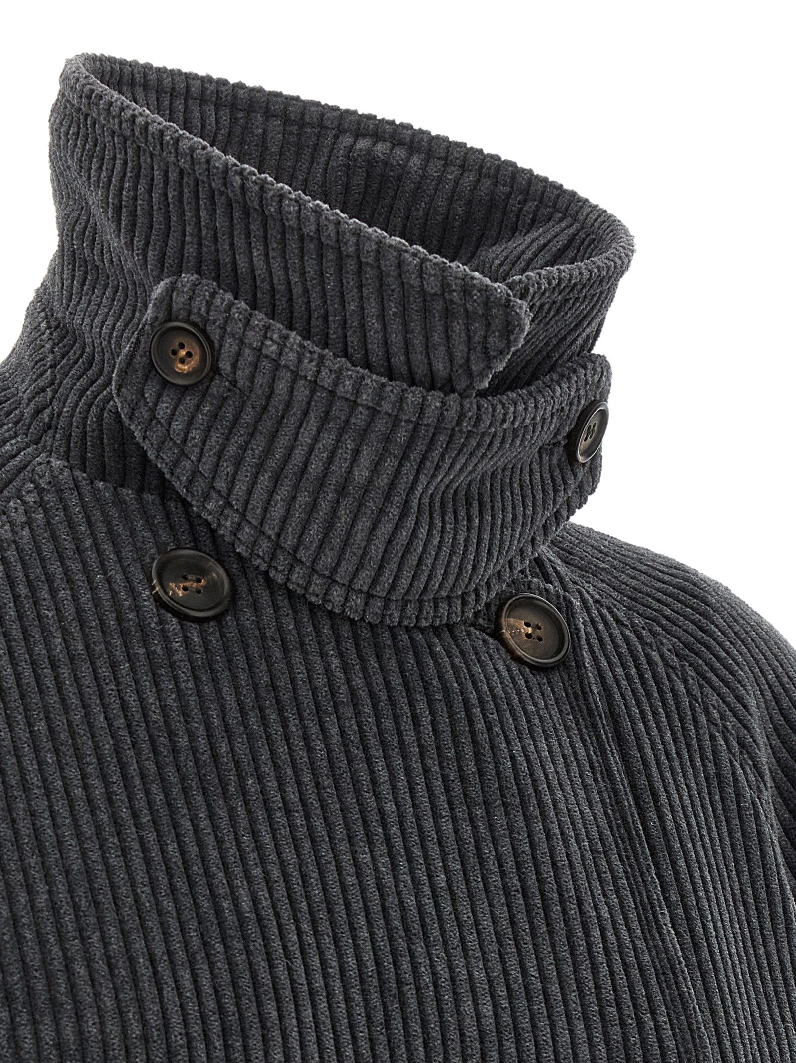 Ribbed velvet trench coat MG5249918C032 (Brunello Cucinelli / コート ) | Brunello Cucinelli (ブルネロ・クチネリ)(4)