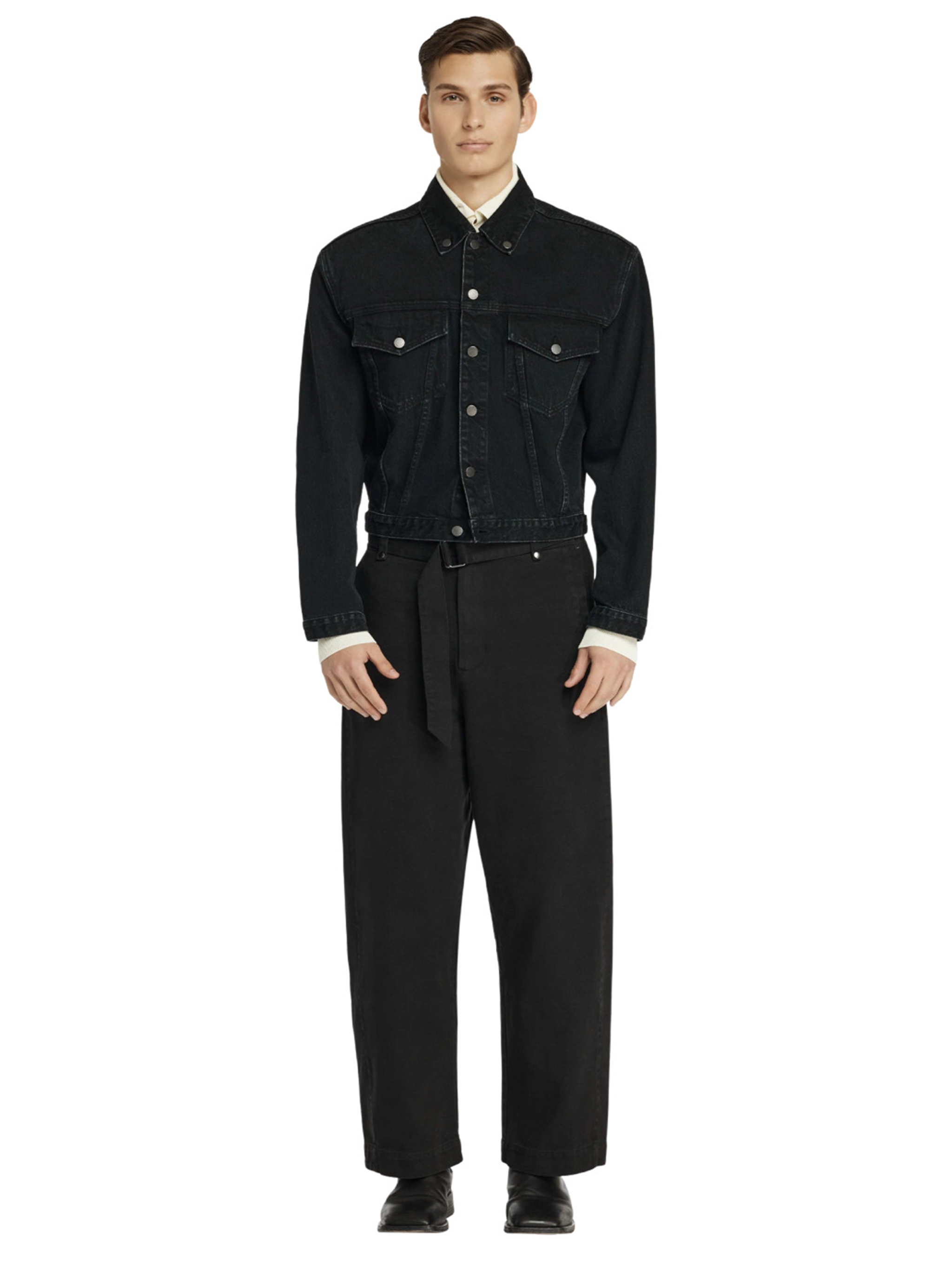 ENTIRE STUDIOS RTW... Black ESSS26PA11012BLACKCOTTON (entire studios / パンツ ) | entire studios (エンタイア スタジオ)(3)