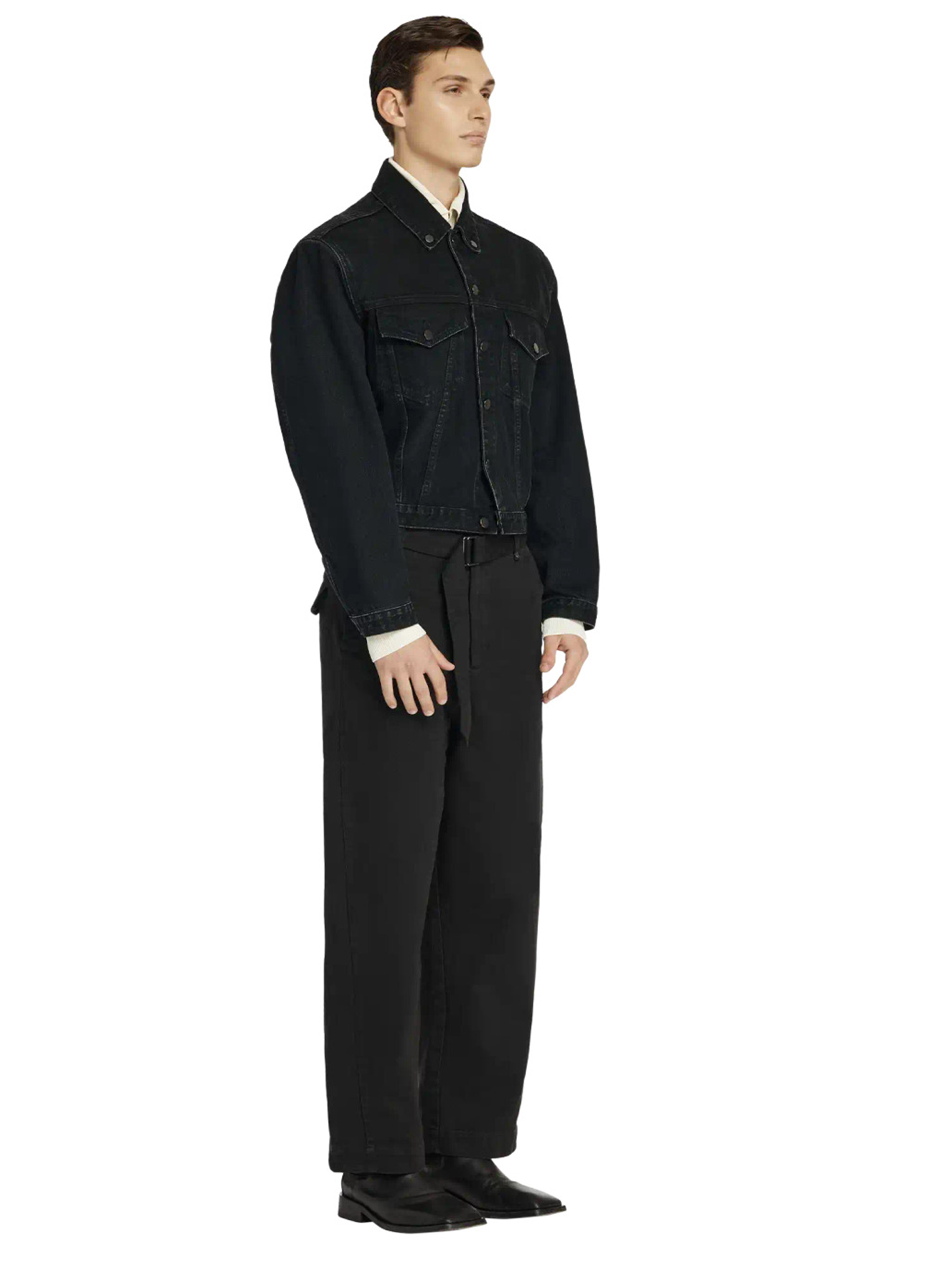 ENTIRE STUDIOS RTW... Black ESSS26PA11012BLACKCOTTON (entire studios / パンツ ) | entire studios (エンタイア スタジオ)(4)