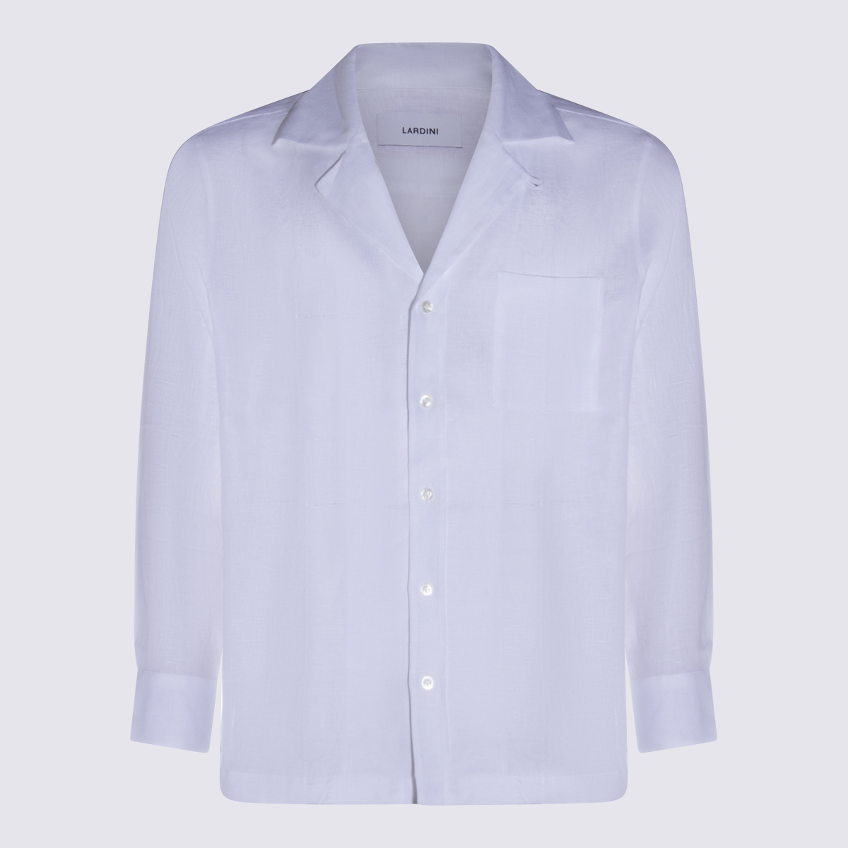 Lardini Shirts White PAPAULCNC1930100 (LARDINI / シャツ・ブラウス ) | LARDINI (ラルディーニ)
