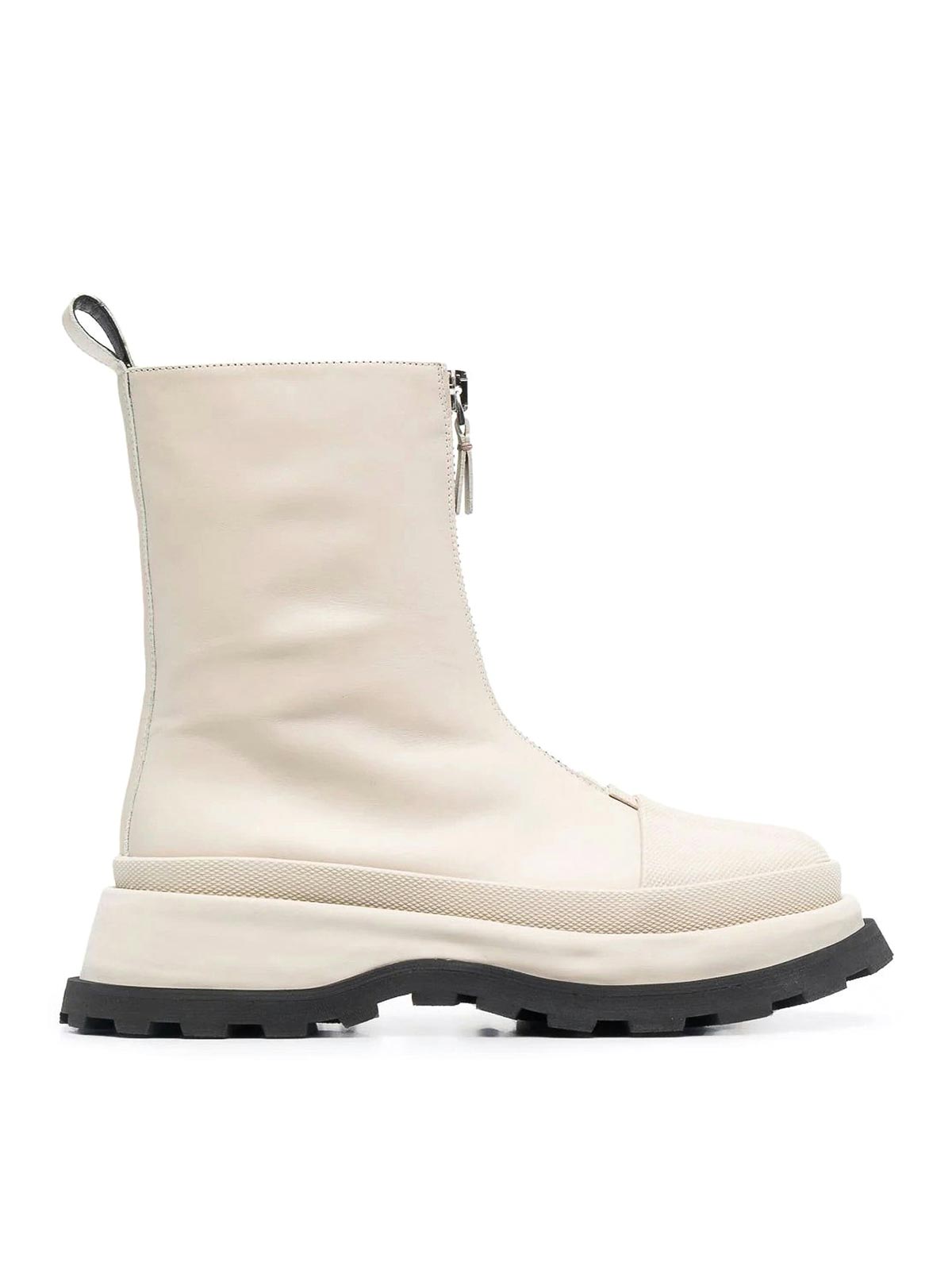 Boston Boots In Creme JS37071A14063267 (Jil Sander / ブーツ ) | Jil Sander (ジルサンダー)(1)