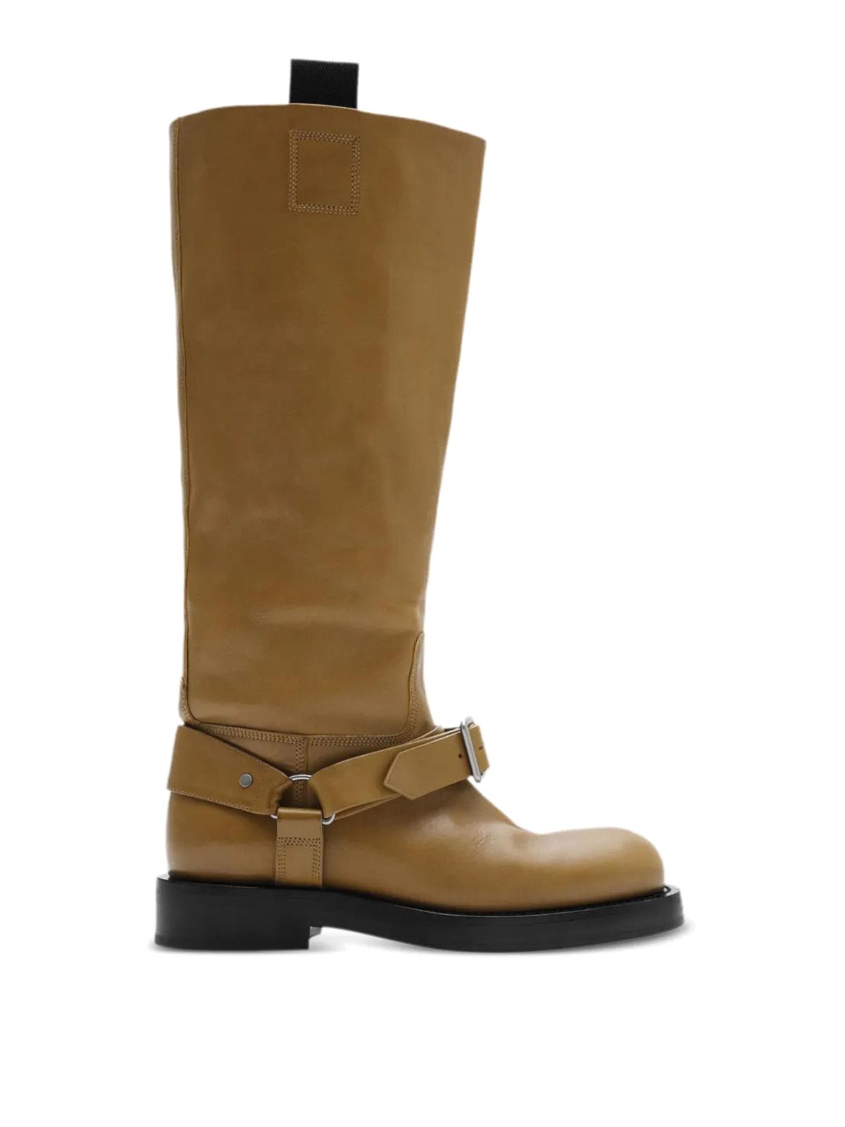 Leather Saddle High Boots 8097095 (Burberry / ブーツ ) | Burberry (バーバリー)
