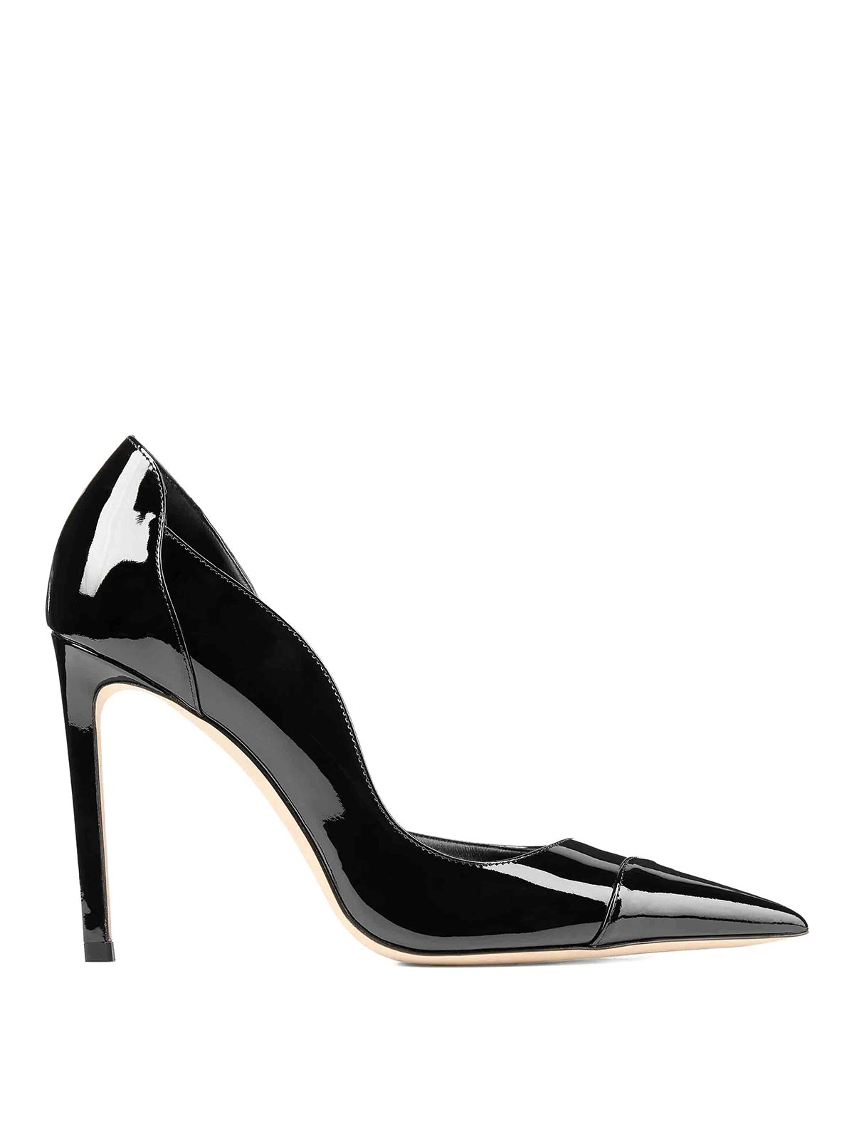 Brigitte 100Mm Pointed-Toe Pumps J000180228BLACK (JIMMY CHOO / パンプス・ハイヒール ) | JIMMY CHOO (ジミー チュウ)
