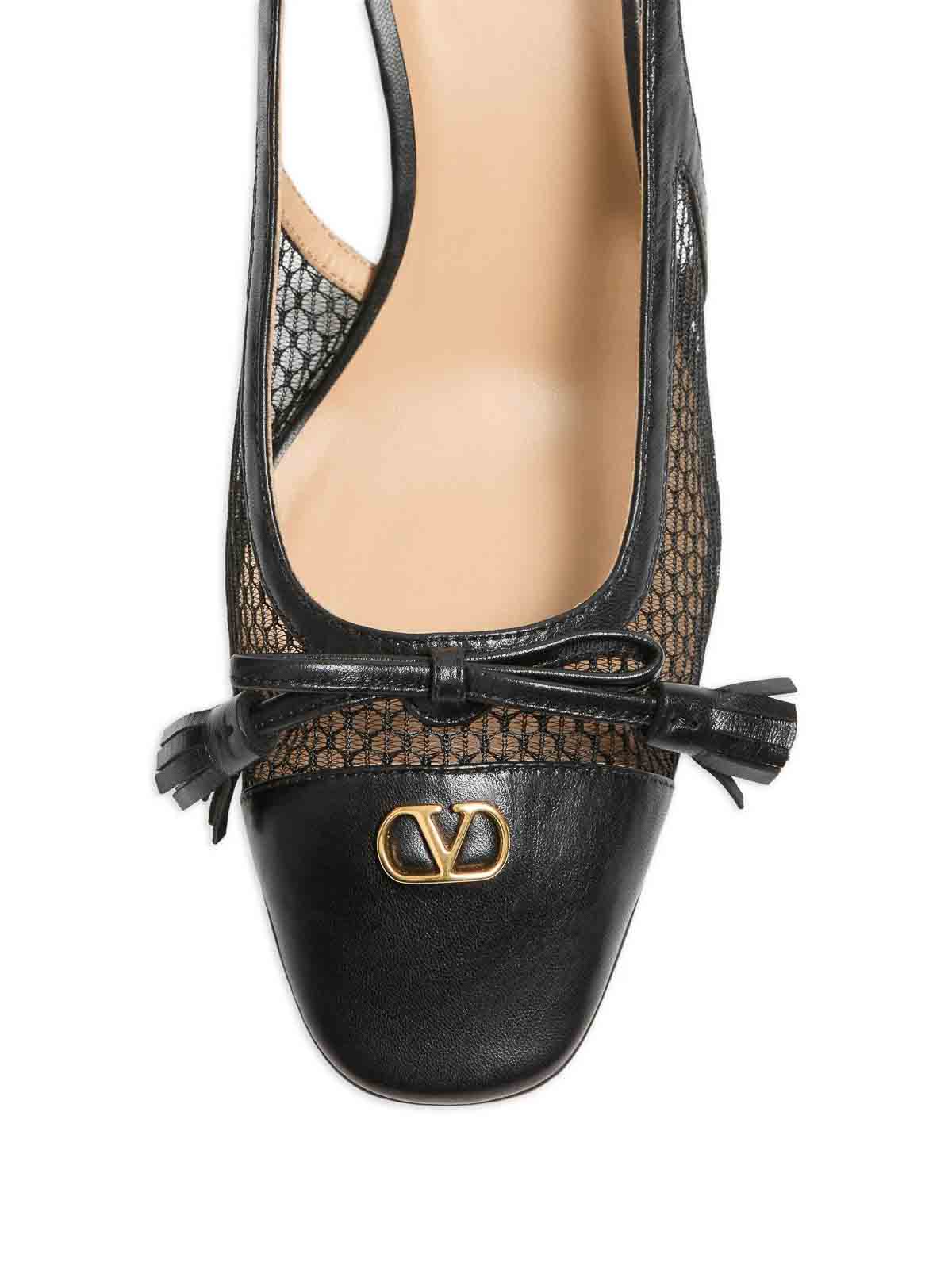 Leather Slingbacks WS0MH9PDY0N0 (Valentino Garavani / パンプス・ハイヒール ) | Valentino Garavani (ヴァレンティノ)(4)
