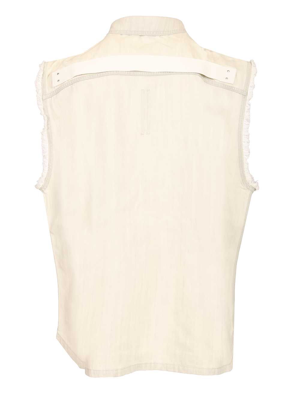 SLEEVELESS TOMMY JUMBO OUTERSHIRT DU01F4764DMW51 (Rick Owens DRKSHDW / シャツ・ブラウス ) | Rick Owens DRKSHDW (リック オウエンス ダークシャドウ)(1)