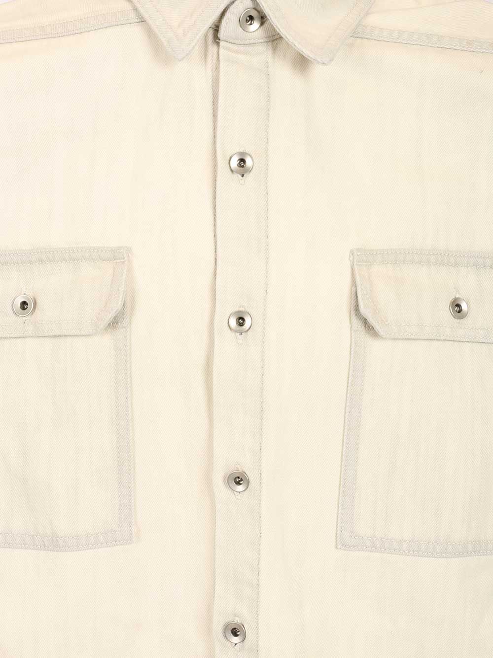 SLEEVELESS TOMMY JUMBO OUTERSHIRT DU01F4764DMW51 (Rick Owens DRKSHDW / シャツ・ブラウス ) | Rick Owens DRKSHDW (リック オウエンス ダークシャドウ)(3)