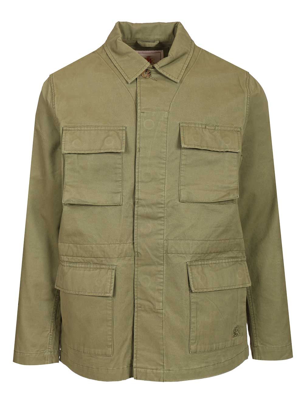 WASHED COTTON TWILL FIELD JACKET BRCPS1165UT30466014 (BARACUTA / カジュアルジャケット ) | BARACUTA (バラクータ)