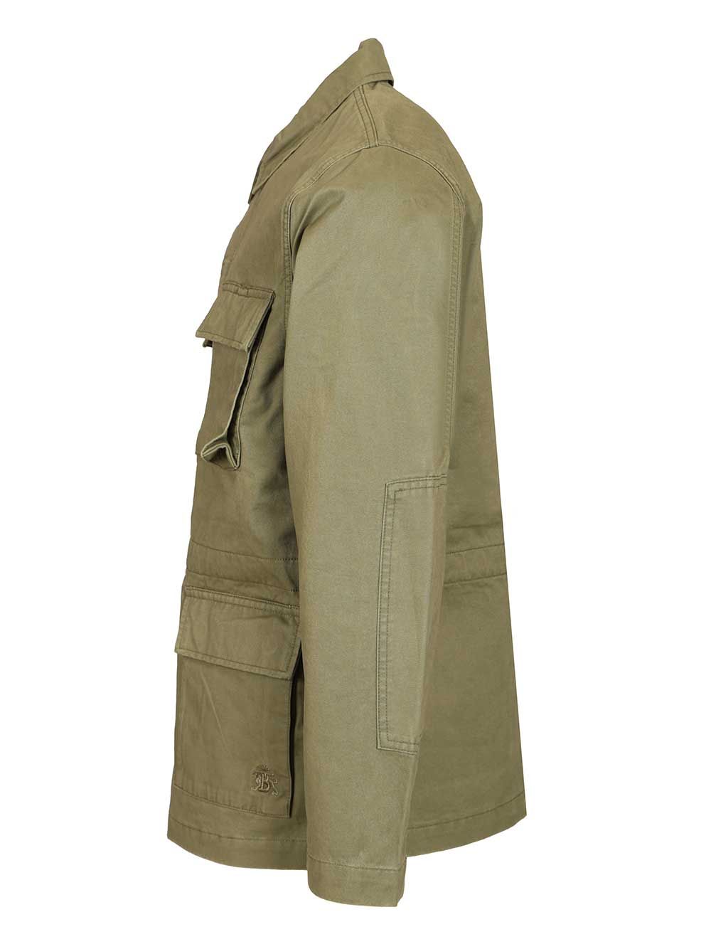 WASHED COTTON TWILL FIELD JACKET BRCPS1165UT30466014 (BARACUTA / カジュアルジャケット ) | BARACUTA (バラクータ)(2)