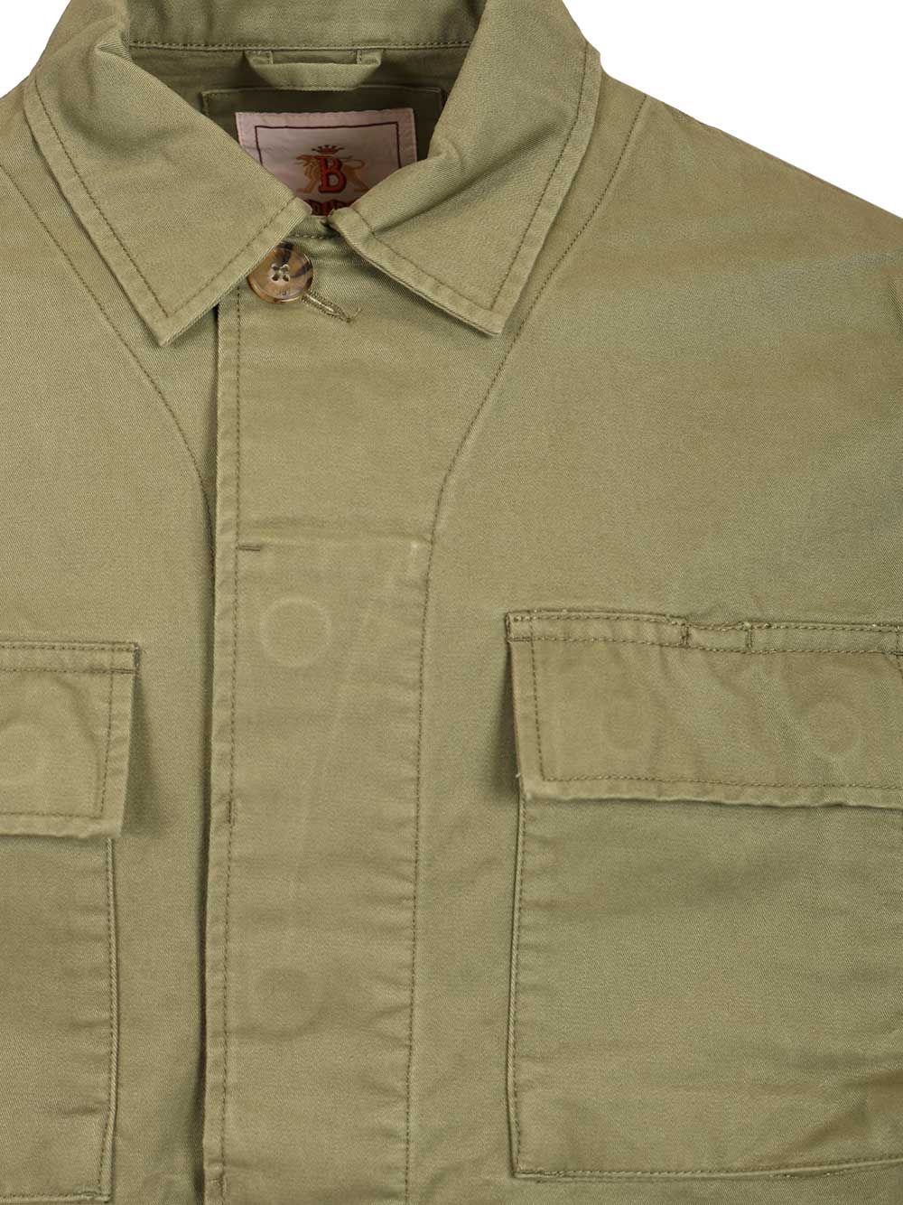 WASHED COTTON TWILL FIELD JACKET BRCPS1165UT30466014 (BARACUTA / カジュアルジャケット ) | BARACUTA (バラクータ)(3)