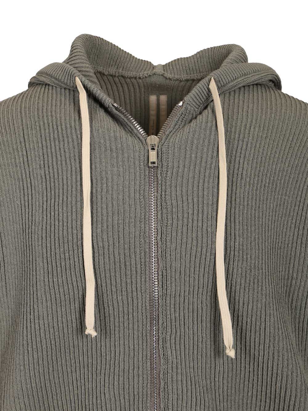 Ribbed wool hooded RU01F2614KWVH35 (Rick Owens / ニット・セーター・カーディガン ) | Rick Owens (リック オウエンス)(3)