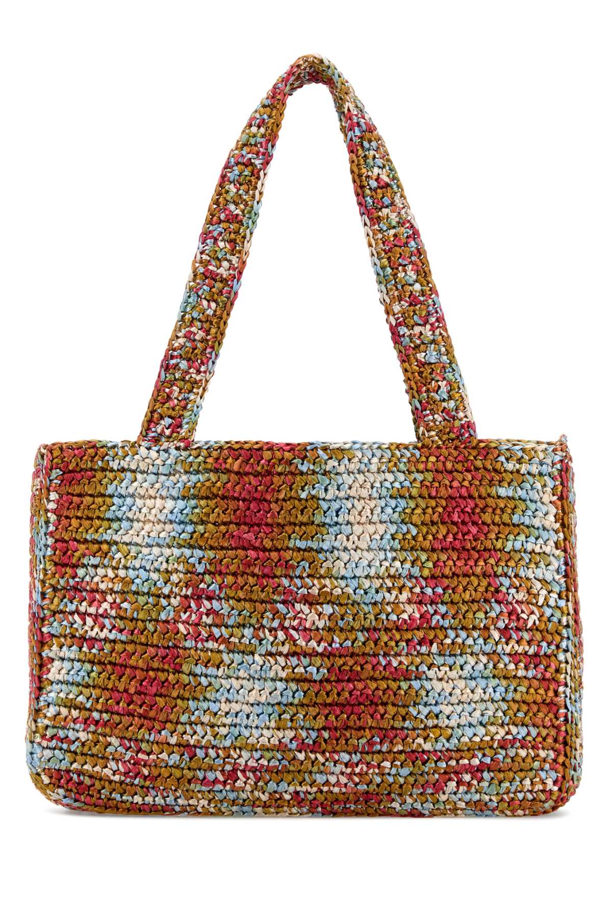 Multicolor raffia medium VLogo Signature shopping bag 8W2B0S11KUIWSW (Valentino Garavani / トートバッグ ) | Valentino Garavani (ヴァレンティノ)(2)
