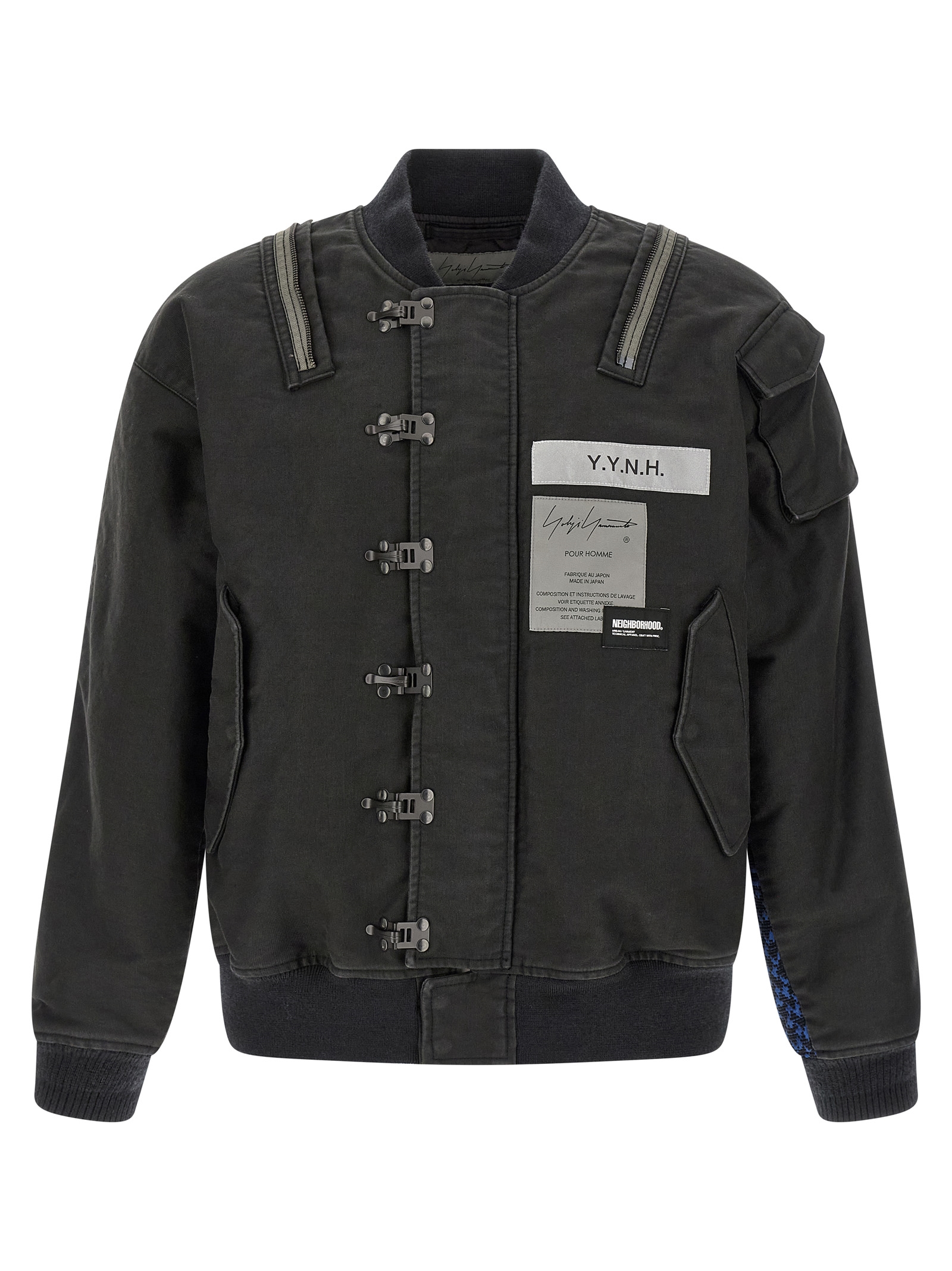 Yohji Yamamoto 'A-1 Deck' jacket × NH HKY92059BLACK (Yohji Yamamoto / カジュアルジャケット ) | Yohji Yamamoto (ヨウジヤマモト)