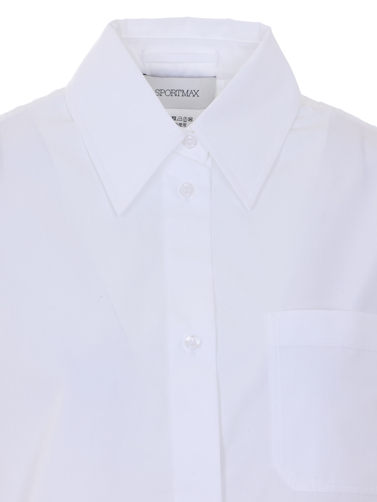 White Ceppo Shirt 261211104160001 (Sportmax / シャツ・ブラウス ) | Sportmax (スポーツマックス)(3)