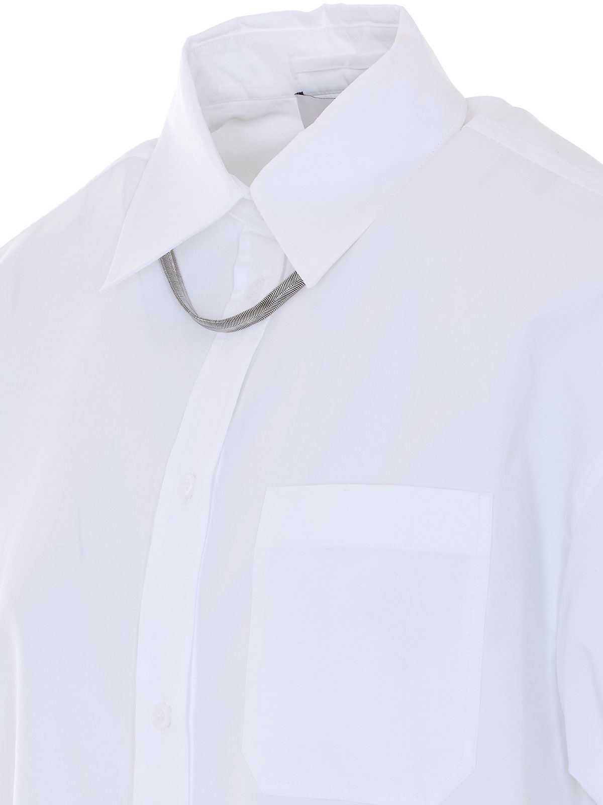 White Nespola Shirt 2612191031600001 (Sportmax / シャツ・ブラウス ) | Sportmax (スポーツマックス)(2)