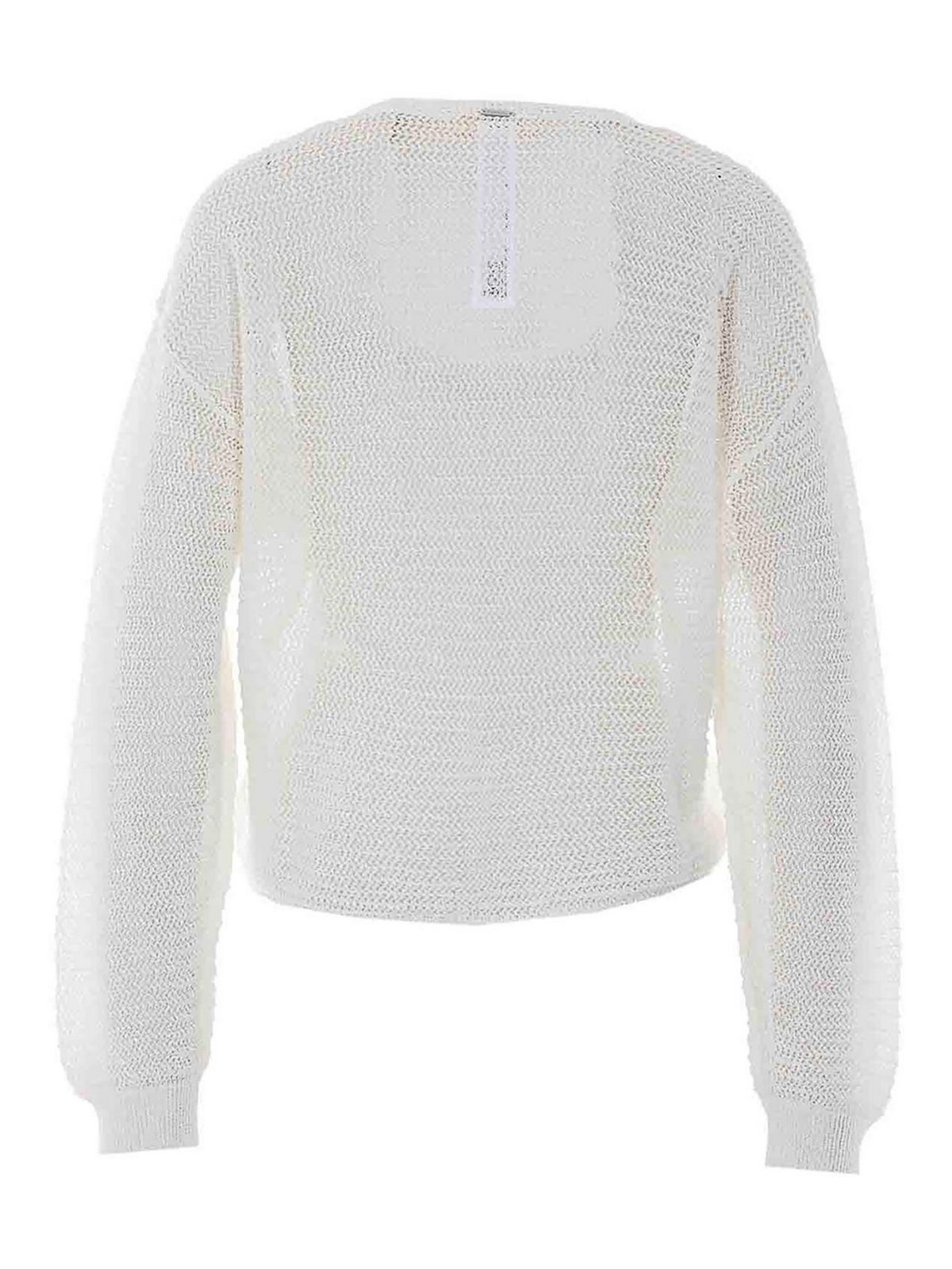 White Knitted Sweater 261TE302000381 (TWINSET / ニット・セーター・カーディガン ) | TWINSET (ツインセット)(1)