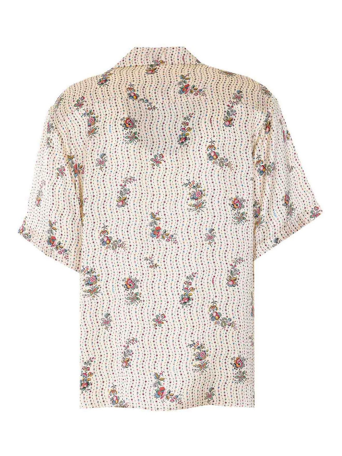 Papier Floral Print Bowling Shirt AA111B9GZC9 (Valentino Garavani / シャツ・ブラウス ) | Valentino Garavani (ヴァレンティノ)(3)