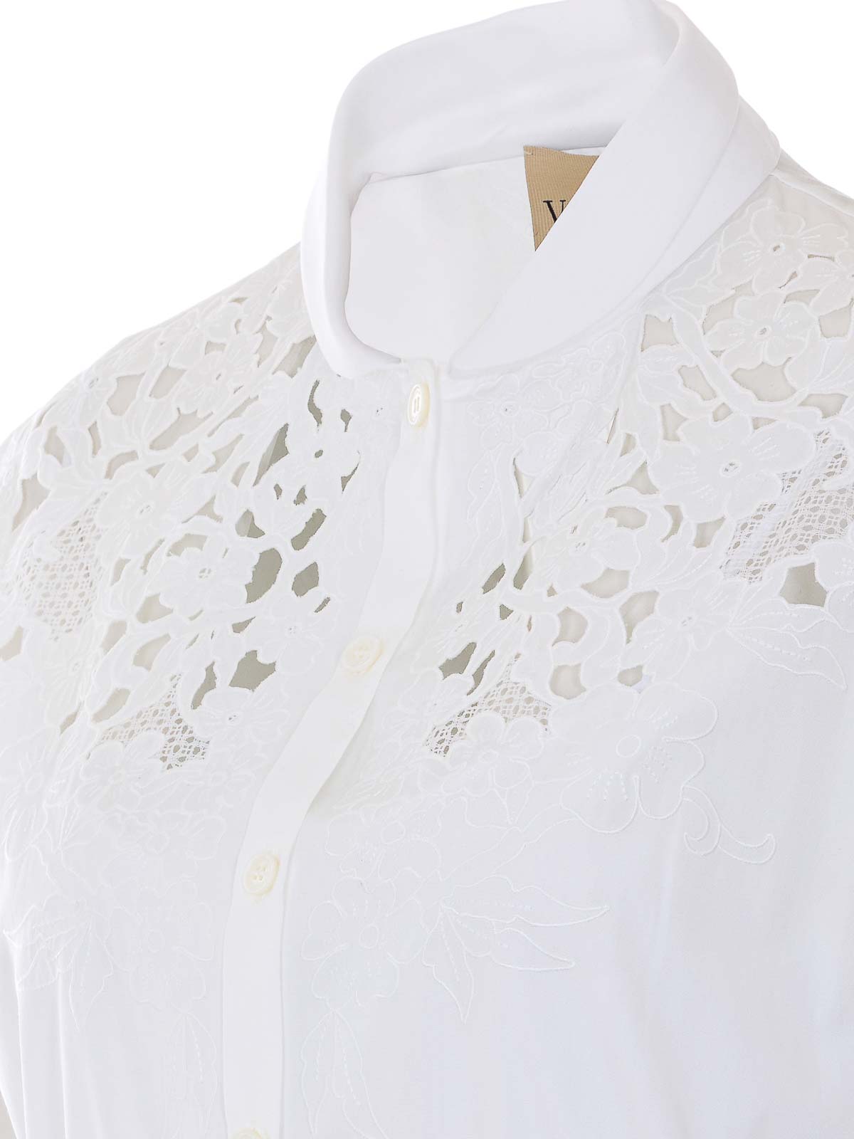 White Embroidered Midi Dress VAJR59VN0BO (Valentino Garavani / ワンピース・ドレス・オールインワン ) | Valentino Garavani (ヴァレンティノ)(2)
