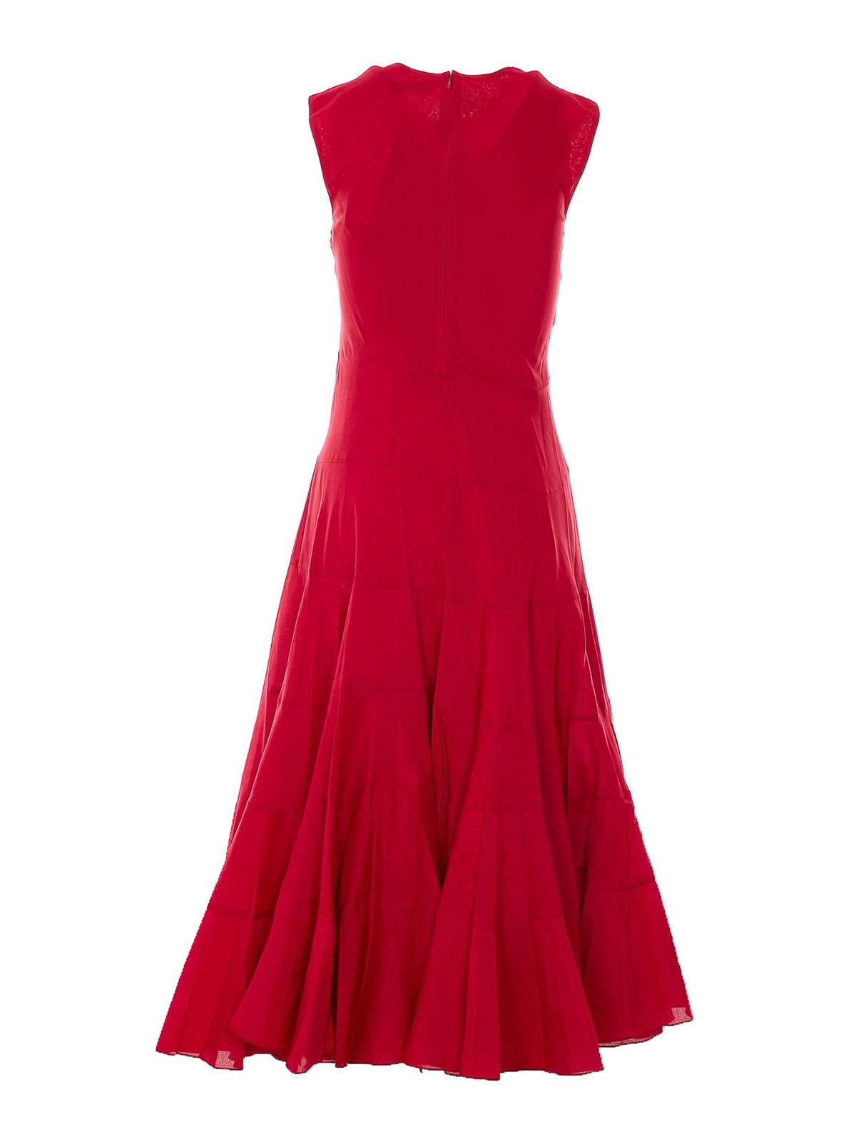 Red Flared Dress 167457602 (TORY BURCH / ワンピース・ドレス・オールインワン ) | TORY BURCH (トリーバーチ)(1)