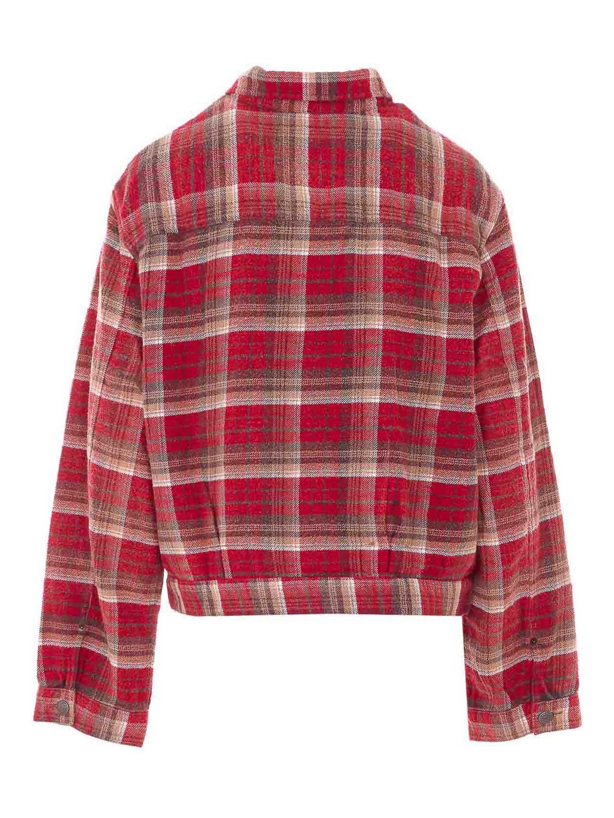 Red Plaid Relaxed Check Shirt R13WR548R659B (R13 / シャツ・ブラウス ) | R13 (アールサーティーン)(1)