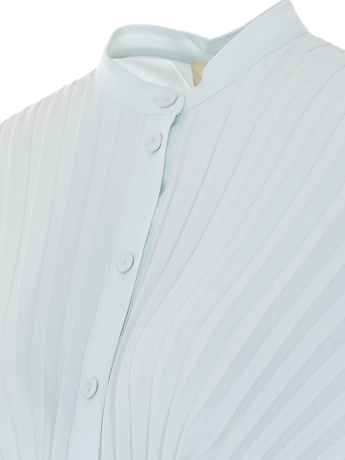Light Blue Pleated Shirt 261TP256013162 (TWINSET / シャツ・ブラウス ) | TWINSET (ツインセット)(2)