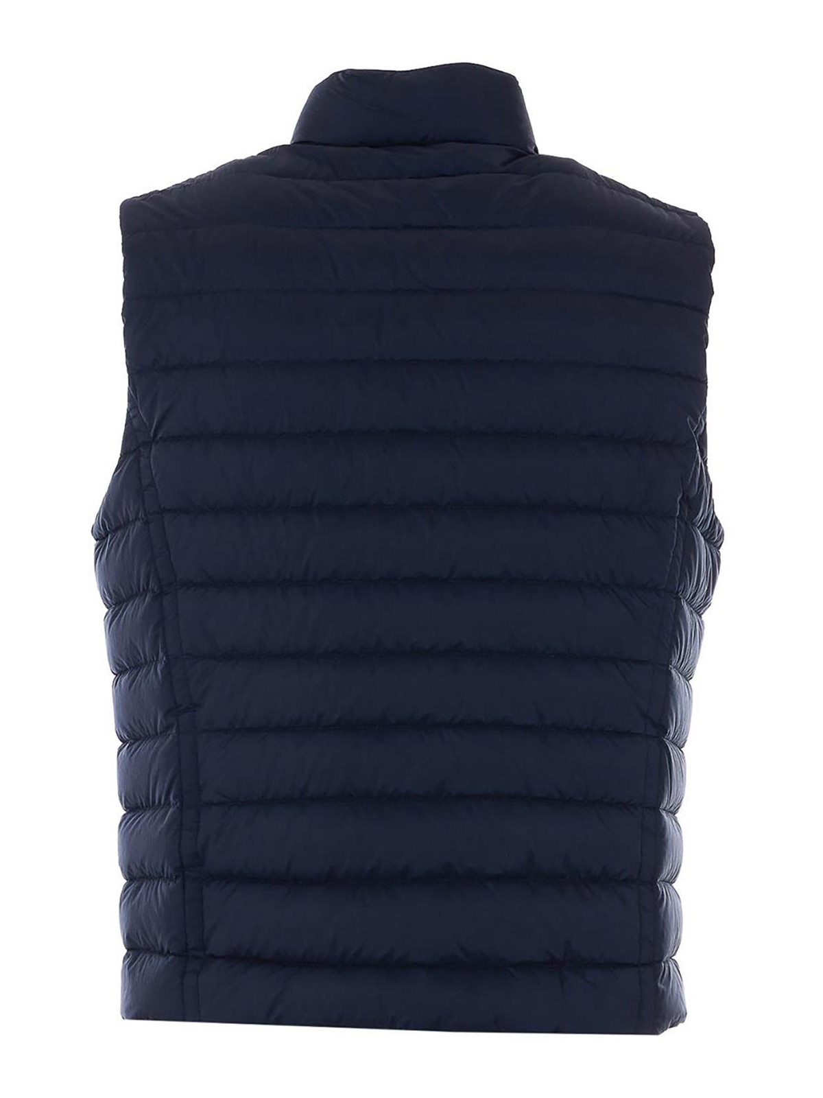 Dark Blue Calaf Vest With Frontal Zip Closure CALAFS3U0402 (MooRER / ベスト ) | MooRER (ムーレー)(1)