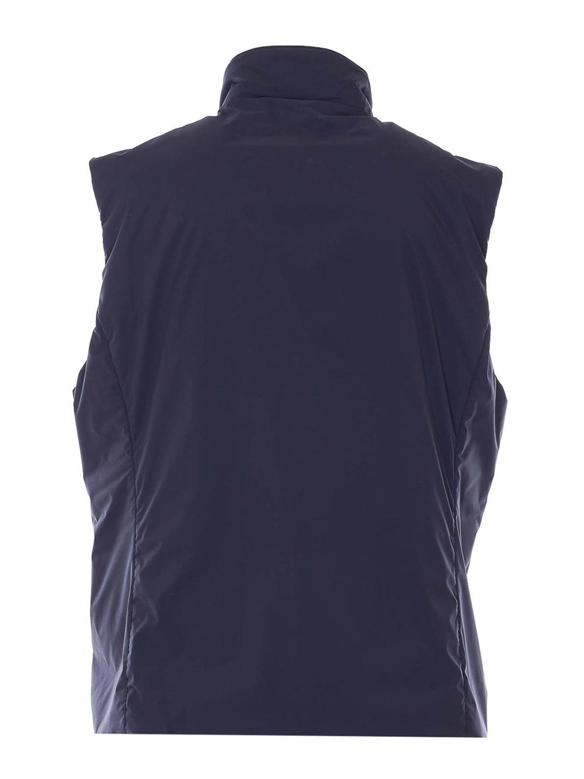 Blue Senio Vest With Frontal Zip Closure SENIOSLTU0497 (MooRER / ベスト ) | MooRER (ムーレー)(1)