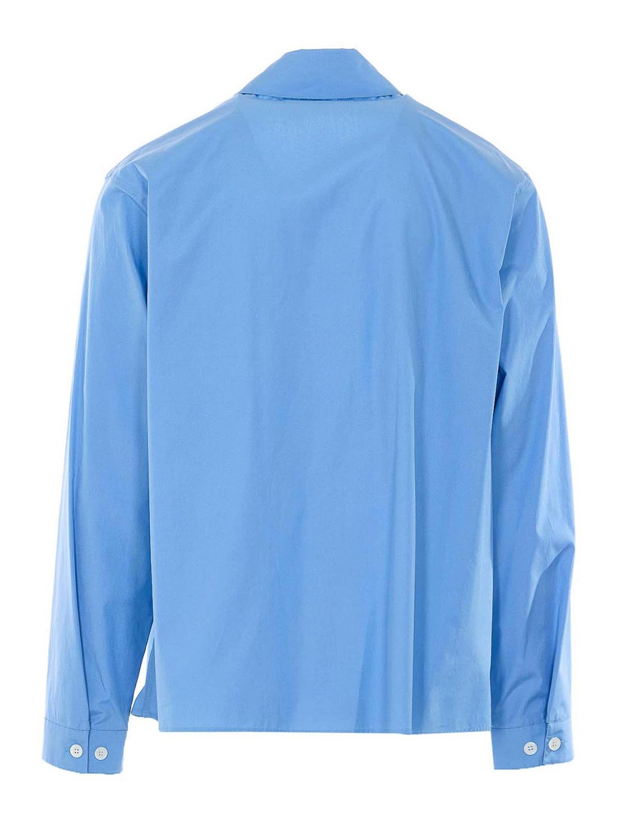 Light Blue Shirt With Zip Closure CUMU0297P0USCT88LWB31 (Marni / シャツ・ブラウス ) | Marni (マルニ)(1)