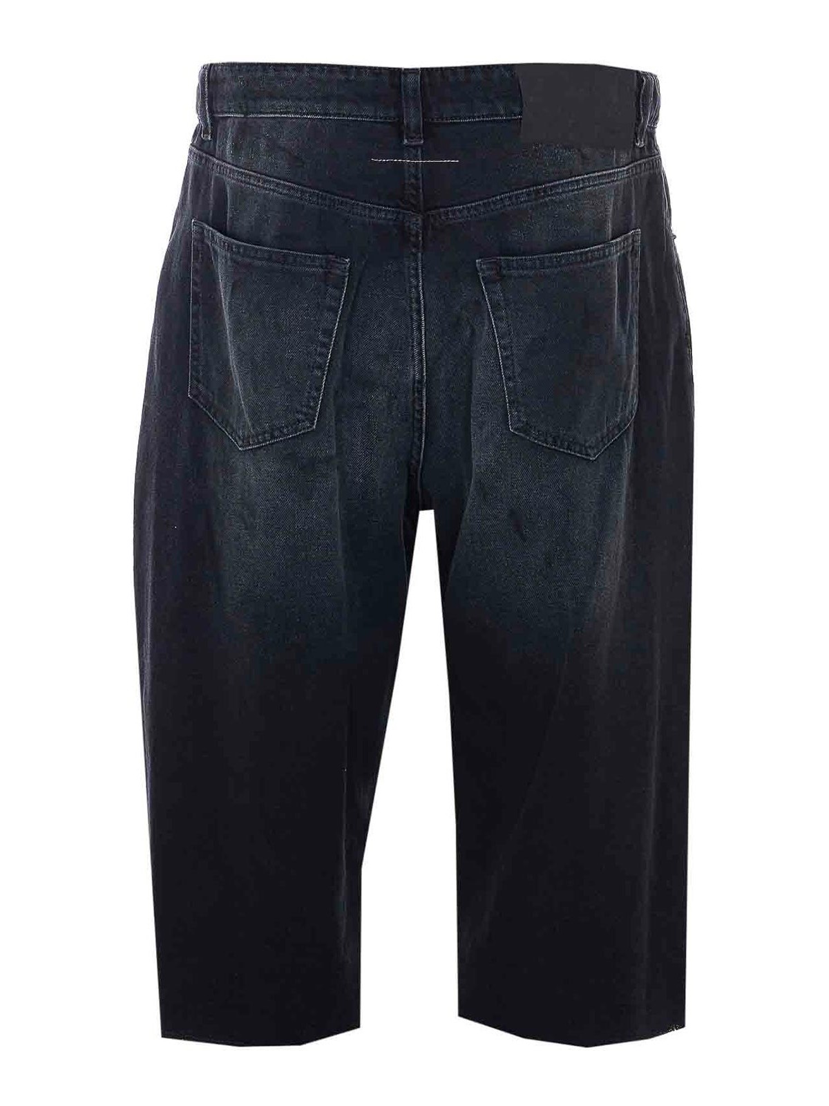 Black Denim Shorts SH0MU0014M30064961 (MM6 Maison Margiela / ショートパンツ ) | MM6 Maison Margiela (エムエムシックス)(1)