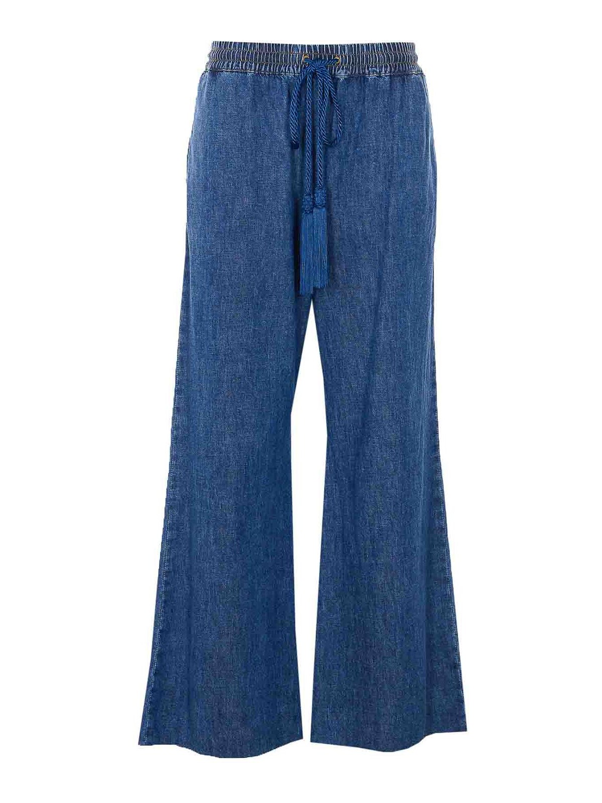 Medium Blue Pants DD21K9YA558 (Valentino Garavani / パンツ ) | Valentino Garavani (ヴァレンティノ)