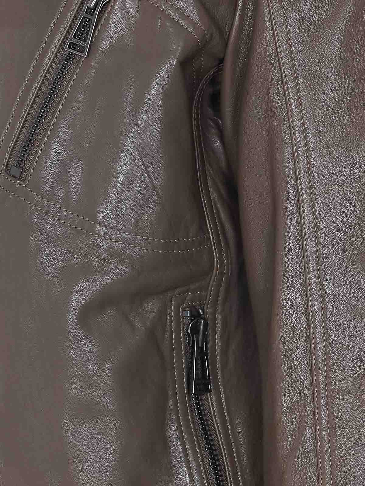 Fatigue Green Racer Leather Jacket 100038FTGGN (BELSTAFF / レザー&ファージャケット・コート ) | BELSTAFF (ベルスタッフ)(2)