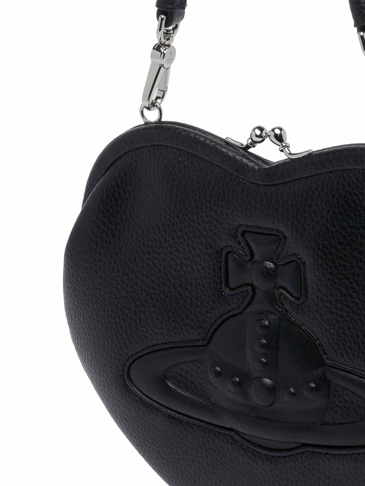 Black Belle Heart Frame Purse 4B01001CWS000DN403 (Vivienne Westwood / ハンドバッグ・ショルダーバッグ ) | Vivienne Westwood (ヴィヴィアン・ウェストウッド)(3)