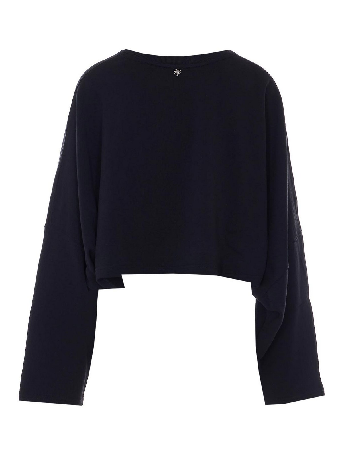 Black Crop Sweatshirt 18535100336 (ANIYE BY / スウェット・フーディー ) | ANIYE BY (アニヤバイ)(1)